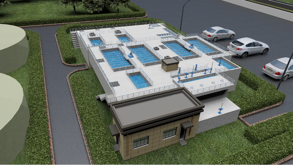 華東工控丨一鍵啟停，無人值守-安徽休寧水廠電氣自動化交鑰匙工程